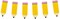 Pencil Garland Banner – 12PCS Double-Sided Pencil Classroom Banner for Kindergarten, Back to School Party Decorations, Teacher Gift, Classroom Photo Prop & School Decor